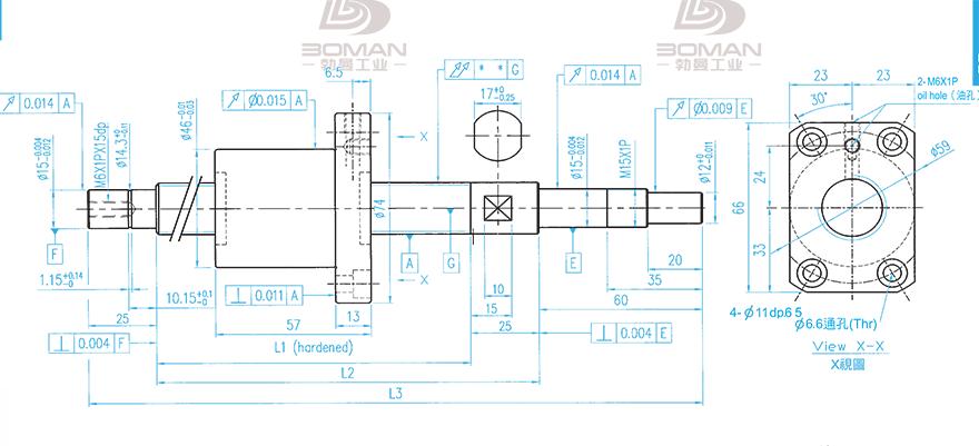 TBI XSVR02010B1DGC5-599-P1 tbi大导程滚珠丝杆螺母