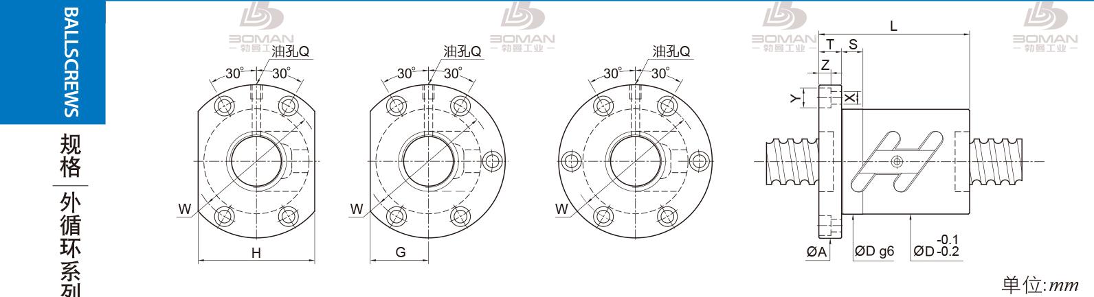 PMI FSWC1004-2.5 pmi丝杆广州经销商